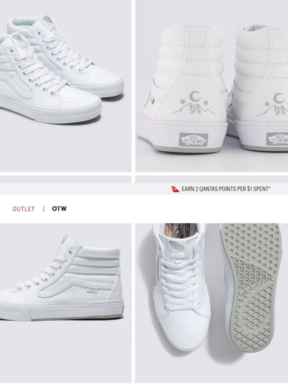 Vans Sk8-Hi BMX "Perris Benegas" White/Grey – (Men's 11.5)
